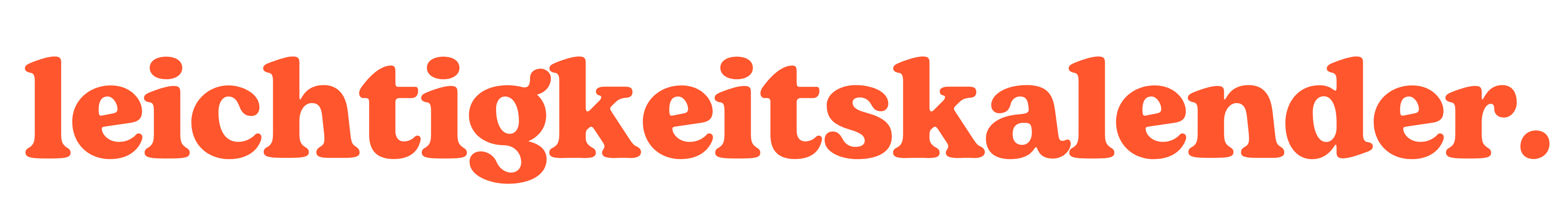 Leichtigkeitskalender